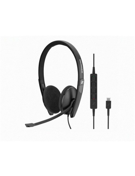 1000919 1000919 EPOS On-ear double-sided USB-C headset with in-line call control, optimized for UC professionals.