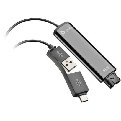 218266-01 218266-01 Poly DA adapter USB-A / USB-C, w/o control, w/o indicators 786C6AA