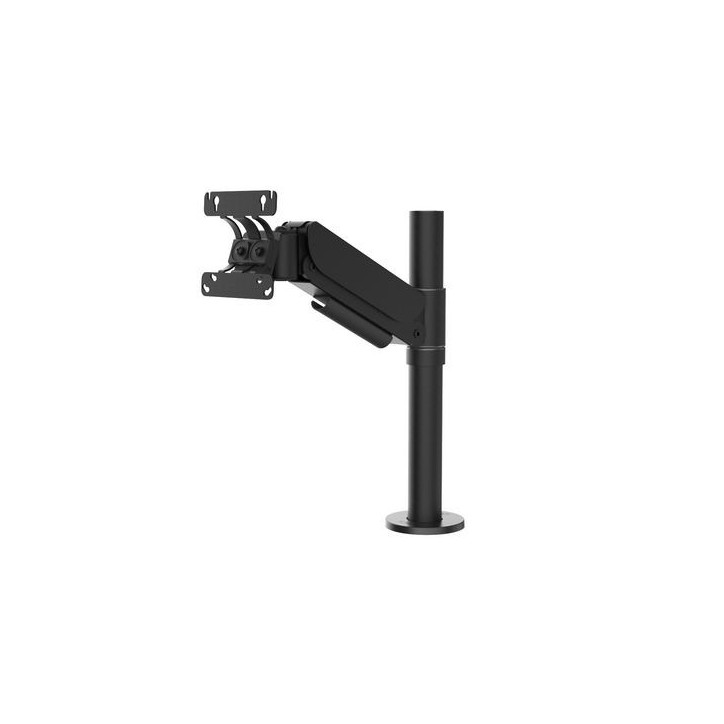 SPV1305-02 Ergonomic Solutions SpacePole Arc VESA 75/100, Height-adjustable Screen Mount -Black-