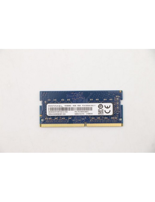 5M30V06972 5M30V06972 Lenovo DDR4 SoDIMM memory module, 16GB capacity, 3200MHz speed, 1.2V voltage, non-ECC, single rank desi...