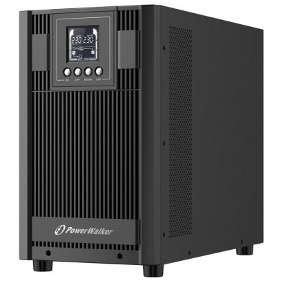 10122182 10122182 PowerWalker 3 kVA, 2.7 kW, 80-300V, 40/70VHz, 196x416x342mm, 21kg, Black 832842