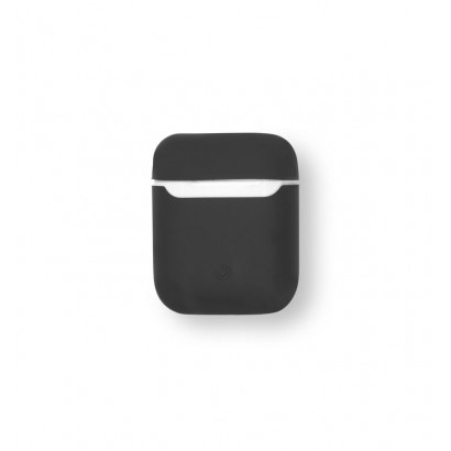 ES660000 ES660000 eSTUFF Silicone Cover for AirPods Gen 1/2 - Black