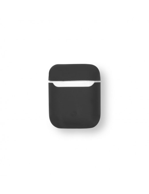 ES660000 ES660000 eSTUFF Silicone Cover for AirPods Gen 1/2 - Black
