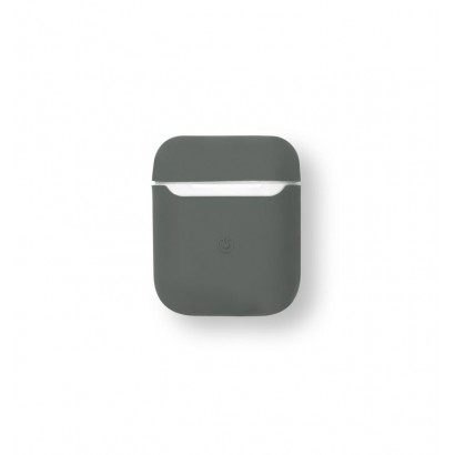 ES660006 ES660006 eSTUFF Silicone Cover for AirPods Gen 1/2 - Olive