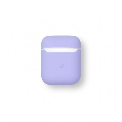 ES660004 ES660004 eSTUFF Silicone Cover for AirPods Gen 1/2 - Pale Purple