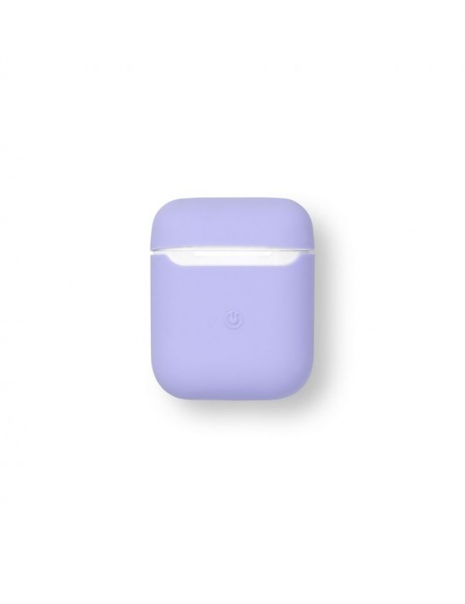 ES660004 ES660004 eSTUFF Silicone Cover for AirPods Gen 1/2 - Pale Purple