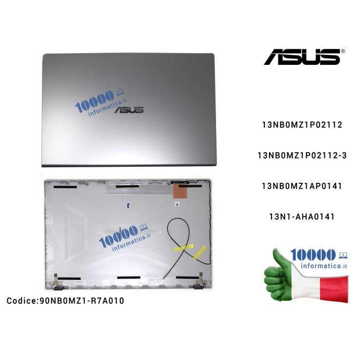 Cover LCD ASUS VivoBook X509 [Transparent Silver] X515 F515 X509D X509DA X509F X509FA X509FB X509FJ X509FL X509U X509UA X509UB X
