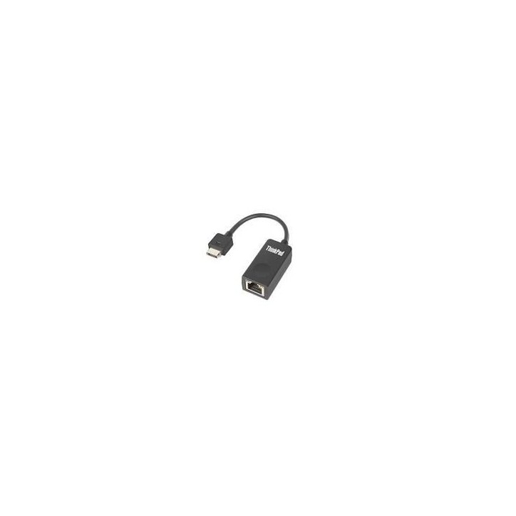 01YU031 Lenovo USB C - RJ-45, 0.08 m, Black