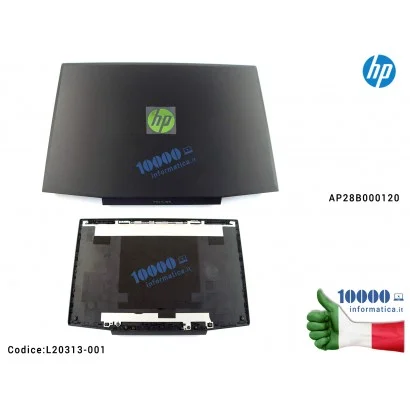 L20313-001 Cover LCD [Logo Acid Green] HP Gaming Pavilion 15-CX 15T-CX 15-CX000 15-CX0001NL TPN-C133 TPN-C134 (Logo Verde) AP...