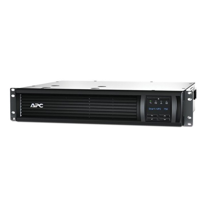 SMT750RMI2UC APC 2U, 500 W, 750 VA, 230V, IEC-320 C14, 50/60Hz , RJ-45 Serial, SmartSlot, USB, 459Joules SMT750RMI2UC APC 2U, 500 W, 750 VA, 230V, IEC-320 C14, 50/60Hz , RJ-45 Serial, SmartSlot, USB, 459Joules