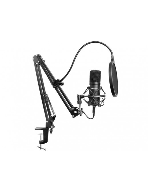 126-07 126-07 Sandberg Streamer USB Microphone Kit N/A