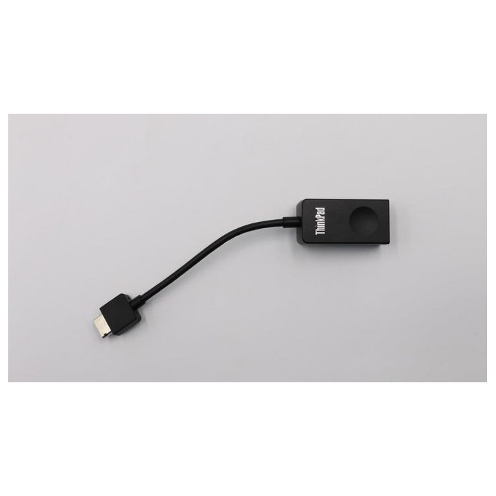 01YU026 Lenovo USB C - RJ-45, 0.08 m, Black