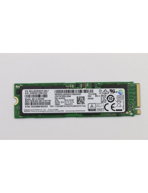 00UP436 00UP436 Lenovo Memory SSD 256GB M.2 PCIe3x4