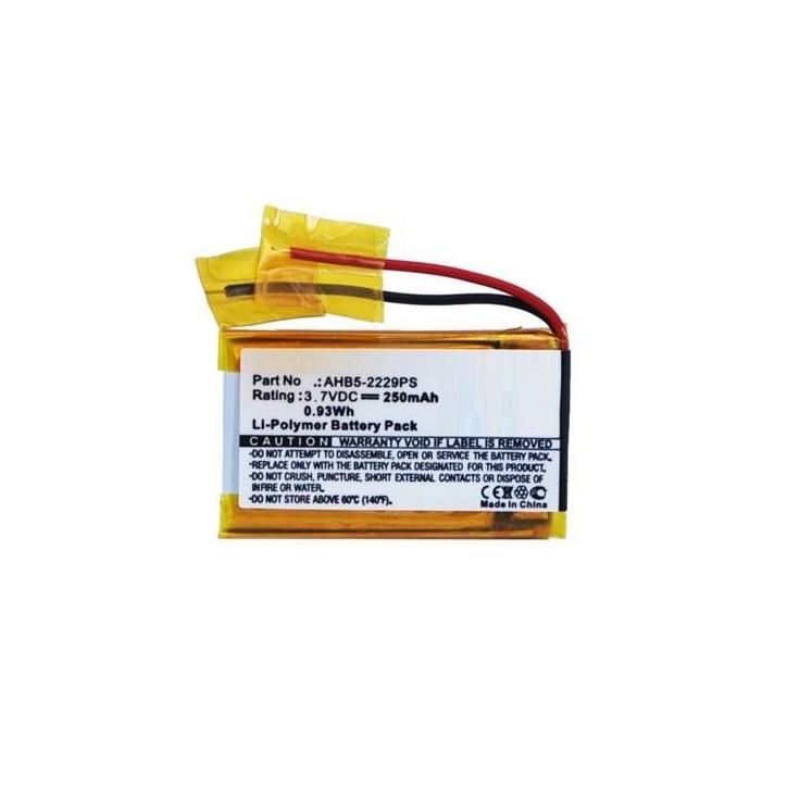 MBXWHS-BA046 CoreParts Battery for Wireless Headset 0.92Wh Li-Pol 3.7V 250mAh Black, for Jabra Pro 900, Pro 920, PRO 923, PRO 93 MBXWHS-BA046 CoreParts Battery for Wireless Headset 0.92Wh Li-Pol 3.7V 250mAh Black, for Jabra Pro 900, Pro 920, PRO 923, PRO 93
