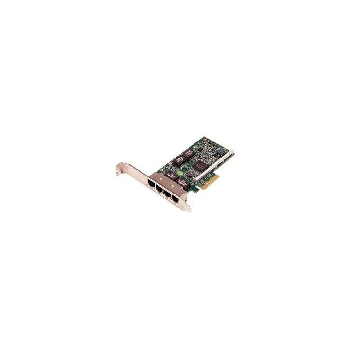 HY7RM Dell Card Network, PCIe, Quad Port, 1Gb Adapter, Full Height, Version 2 07FHHV DELL PowerEdge R220, R320, R420, R520, R530