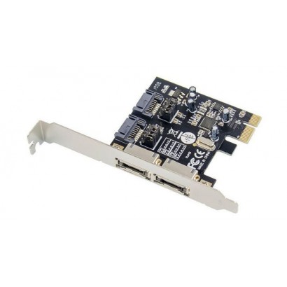 MC-SATA3-T4 MC-SATA3-T4 MicroConnect PCIe SATA III Expansion Card ASM1061 PEXESAT322I