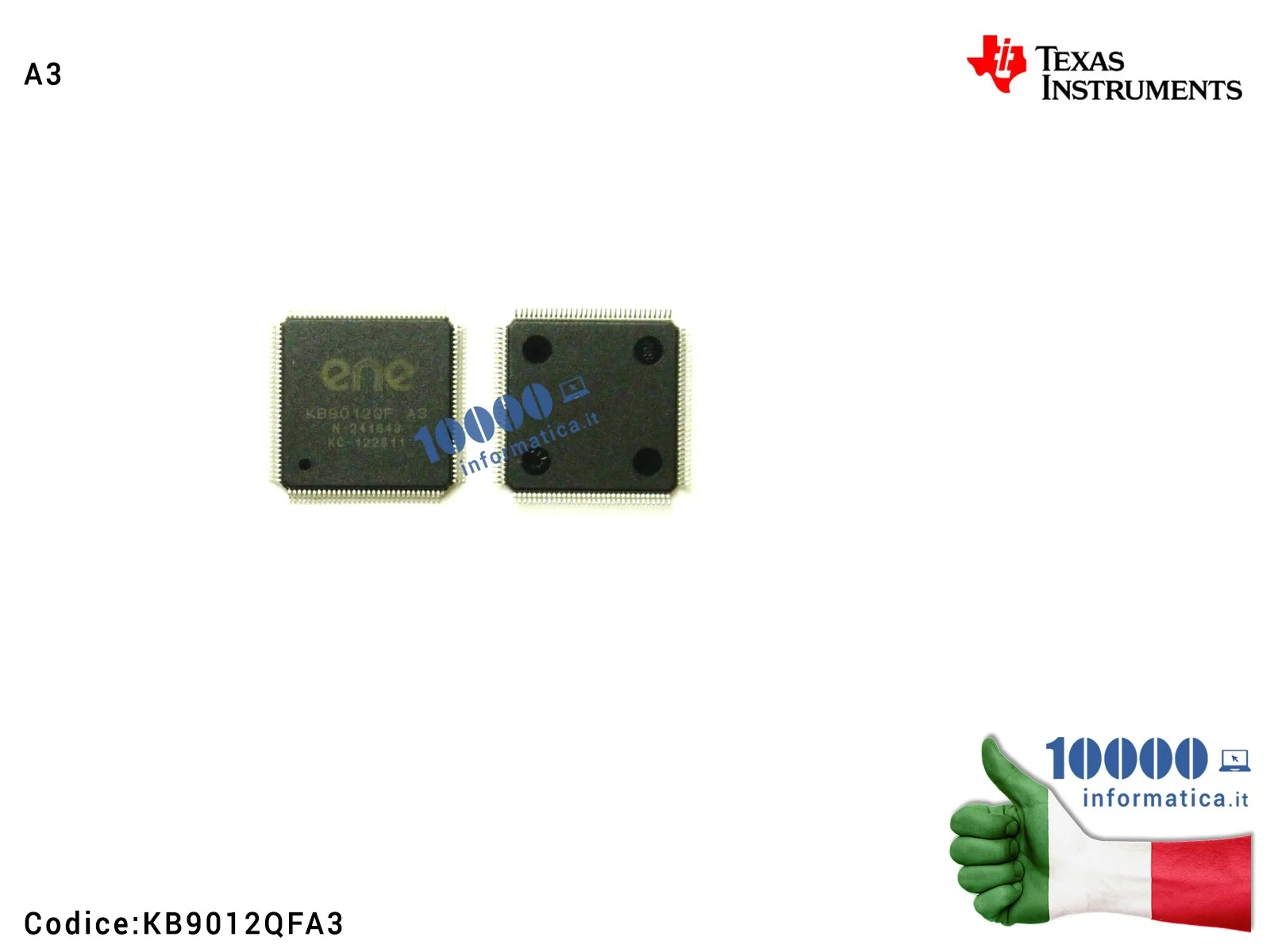 KB9012QFA3 IC Chip ENE KB9012Q K89012QF KB9O12QF KB9012OF KB90I2QF KB9012QFA3 KB9012QF A3 TQFP 128 TQFP-128 TQFP128 Power Chi...