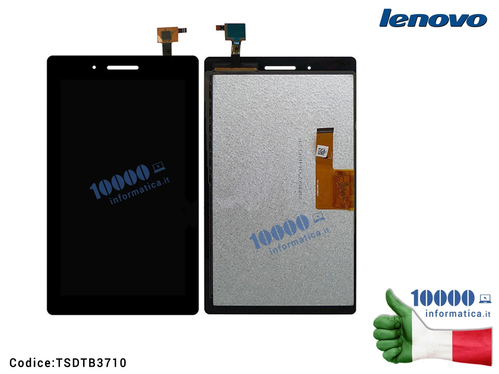 TSDTB3710 Touch Screen + Display LENOVO Essential Tab 3 710i 710f TB3-710 TB3-710I TB3-710F LCD 7''