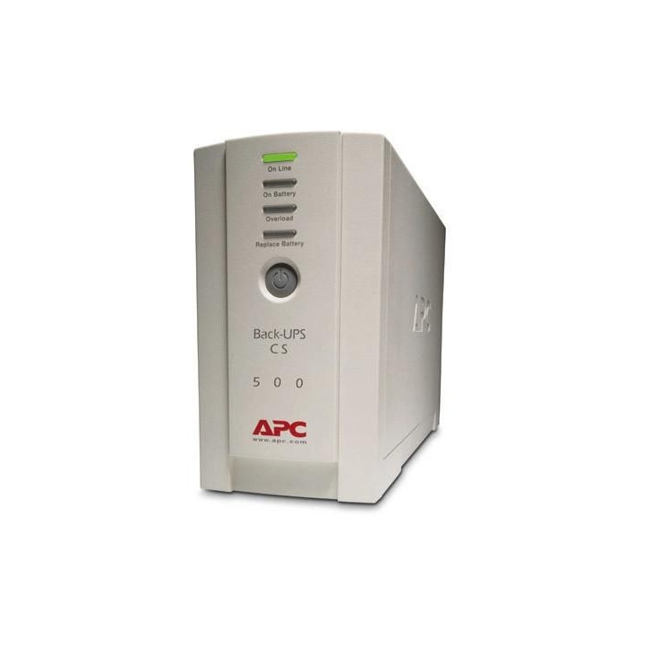 BK500EI APC Back-UPS CS, 500VA/300W, Input 230V/Output 230V, Interface Port DB-9 RS-232, USB BK500EI APC Back-UPS CS, 500VA/300W, Input 230V/Output 230V, Interface Port DB-9 RS-232, USB