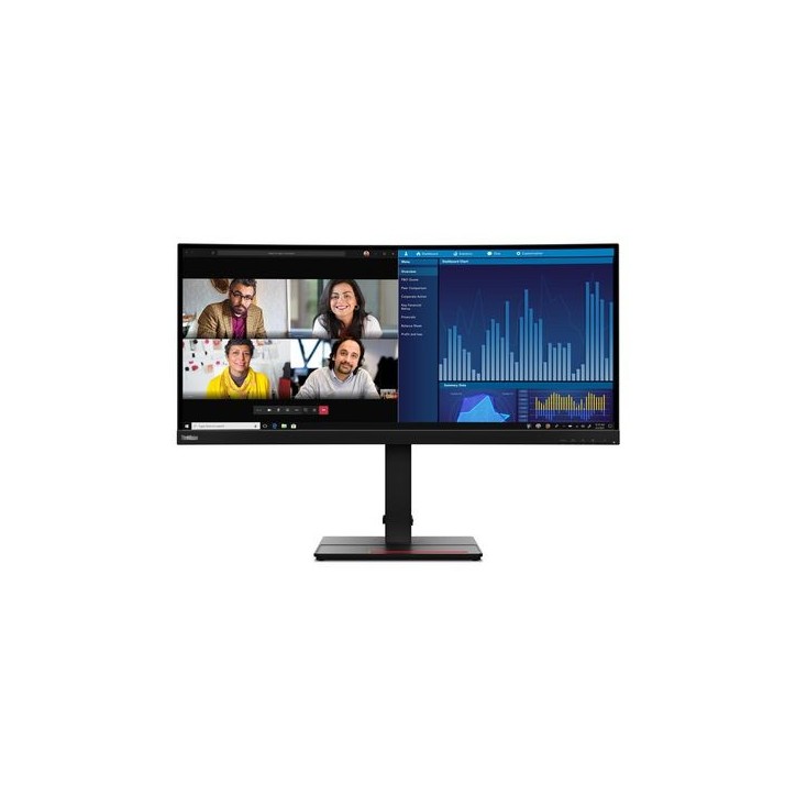 63F2RAT3EU Lenovo ThinkVision P34w-20 LED display 86.7 cm (34.1") 3440 x 1440 pixels Wide Quad HD Black 63F2RAT3EU Lenovo ThinkVision P34w-20 LED display 86.7 cm (34.1") 3440 x 1440 pixels Wide Quad HD Black