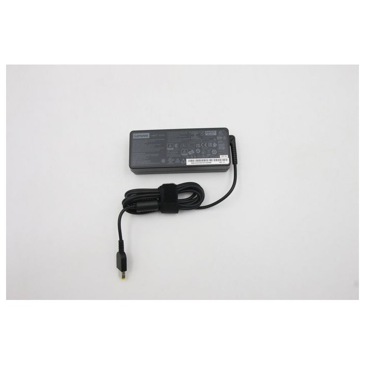 5A10V03244 Lenovo 65W power adapter with 100-240Vac input, 3Pin connector, designed for efficient charging of Lenovo laptops. FR