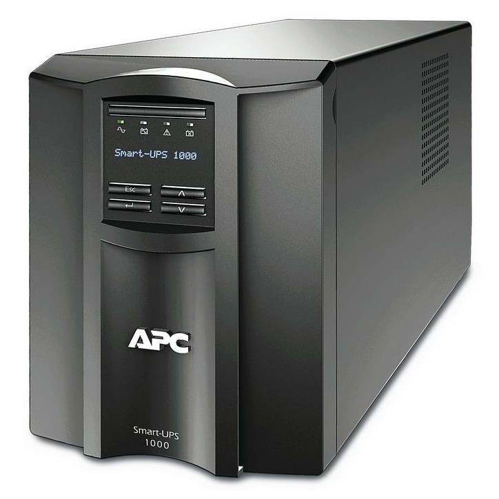 SMT1000IC APC 1 kVA, 700W, 151-302, 50/60Hz, 459J, 171x439x219mm, 18.86kg, Black