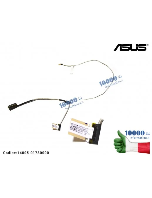 14005-01780000 Cavo Flat LCD ASUS VivoBook Pro [LVDS] N552 N552V N552VX N552VW (30 PIN) 1422-025S0AS 1422-026K0AS 14005-01780100