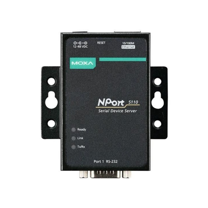 40145 Moxa NPORT DEVICE SERVER 12-48VDC NPORT 5110