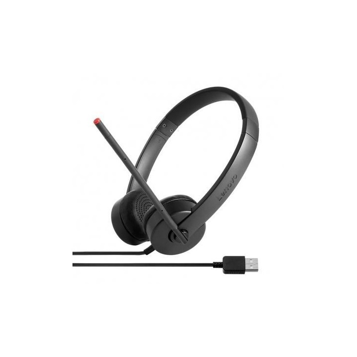 4XD0K25031-RFB Lenovo Stereo USB Headset 4XD0K25031-RFB Lenovo Stereo USB Headset
