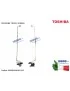 6055B0026301/02 Cerniere Hinges Cerniera TOSHIBA Satellite L50-A L55-A (MODELLO TOUCH SCREEN) [COPPIA] 6055B0026301 6055B0026302