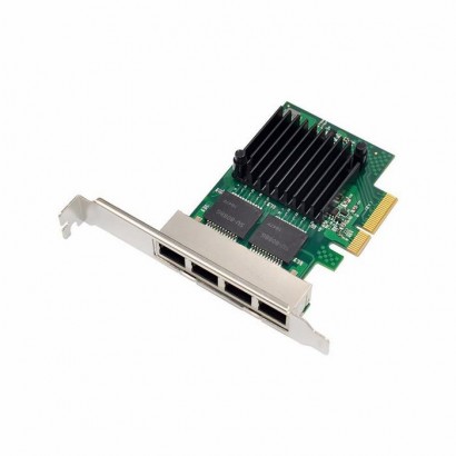 MC-PCIE-I350-QUAD1G MC-PCIE-I350-QUAD1G MicroConnect PCIe X4 Quad RJ45 Gigabit Ethernet NIC FRU03T8760