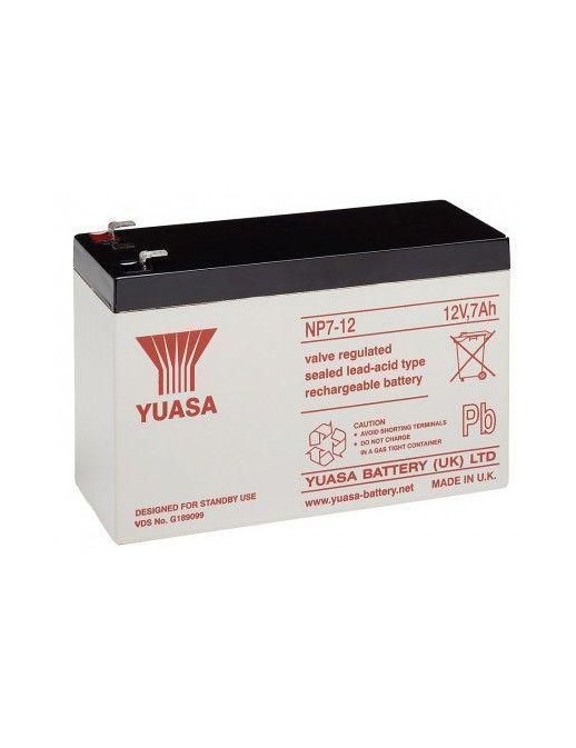 MBXLDAD-BA024 MBXLDAD-BA024 CoreParts Lead Acid Battery 84Wh 12V 7Ah Connection, type Faston (4.8mm) DRY LEAD ACID BATTERY