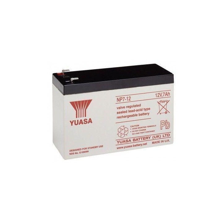 MBXLDAD-BA024 CoreParts Lead Acid Battery 84Wh 12V 7Ah Connection, type Faston (4.8mm) DRY LEAD ACID BATTERY