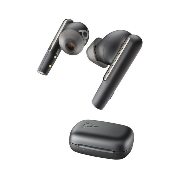7Y8L7AA HP Voyager Free 60 UC M Carbon Black Earbuds +BT700 USB-A Adapter +Basic Charge Case 220757-01