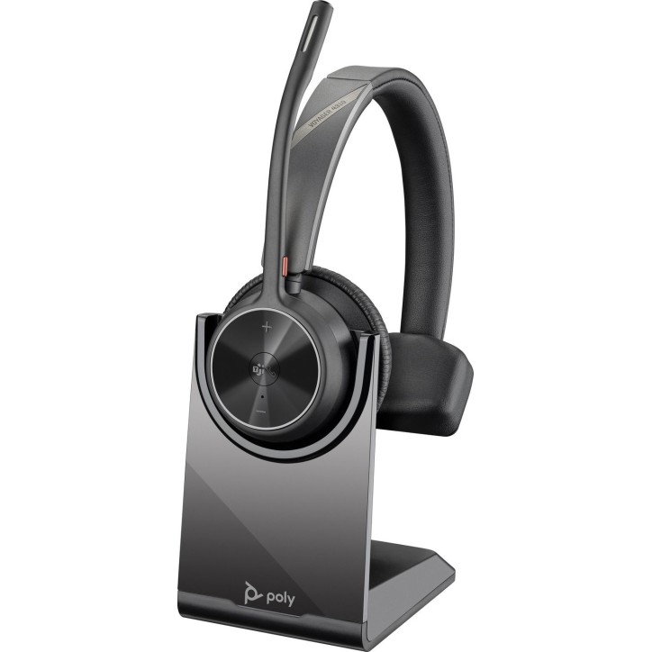 77Y97AA HP Voyager 4310-M Microsoft Teams Certified USB-C Headset +BT700 dongle +Charging Stand 218474-02