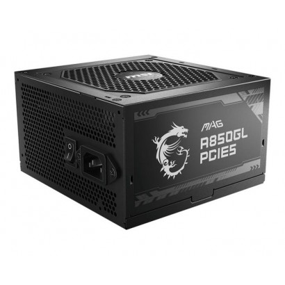 MAGA850GLPCIE5 MAGA850GLPCIE5 MSI Mag A850Gl Pcie5 Power Supply Unit 850 W 20+4 Pin Atx Atx Black