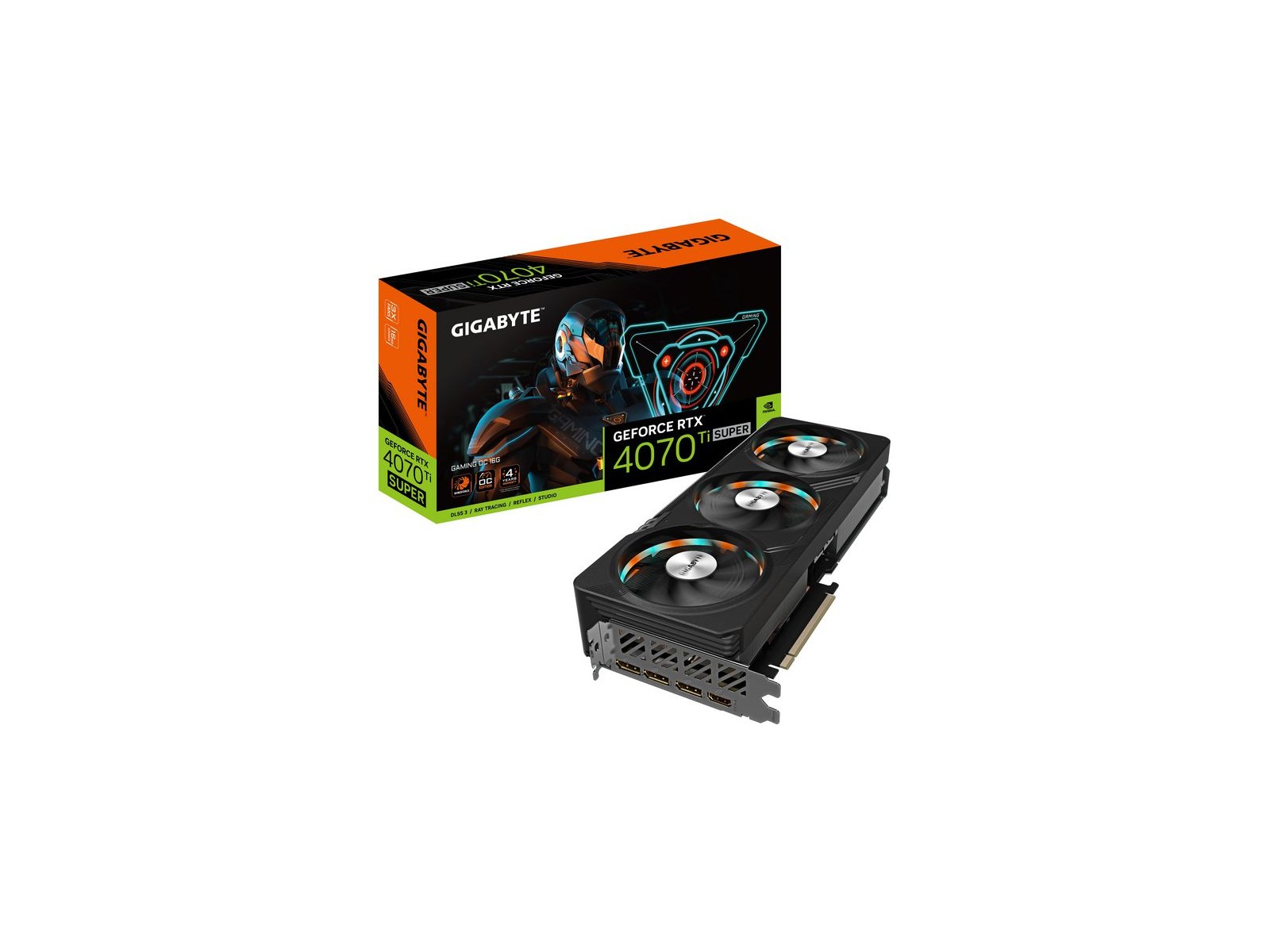 GV-N407TSGAMING OC-16GD GV-N407TSGAMING OC-16GD Gigabyte Gaming Geforce Rtx 4070 Ti Super Oc 16G Nvidia 16 Gb Gddr6X