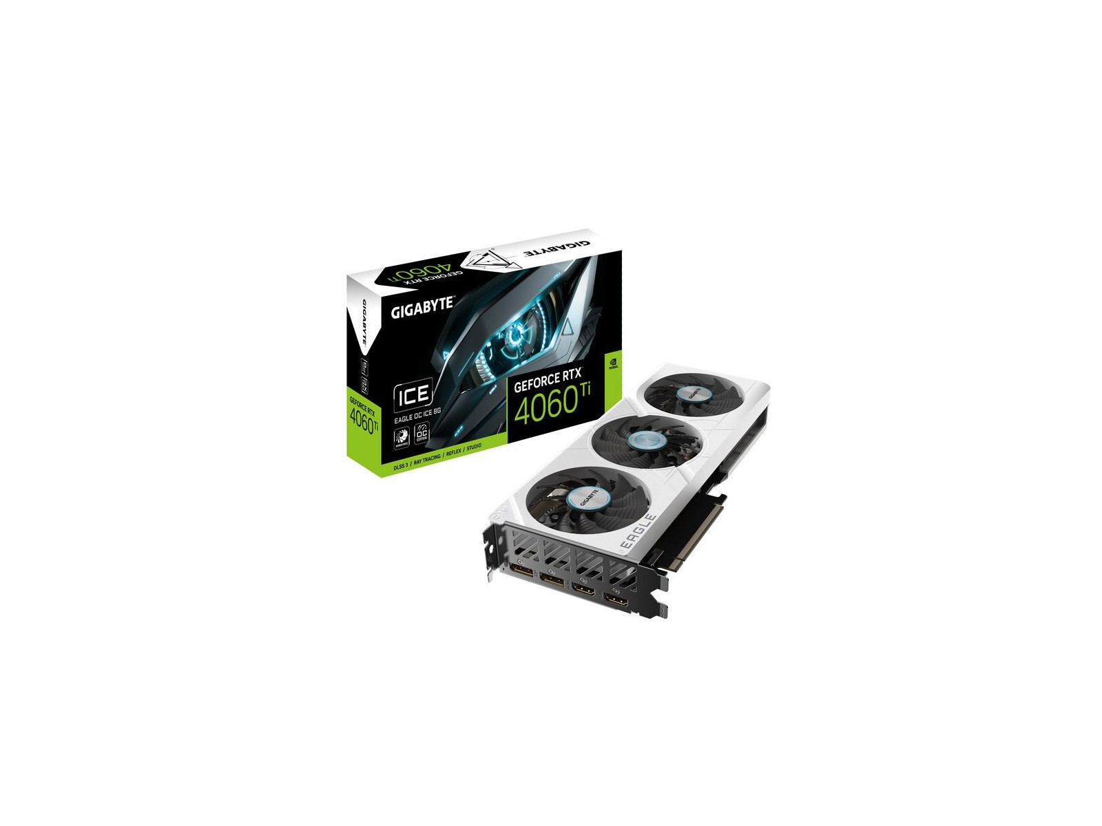 GV-N406TEAGLEOC ICE-8GD GV-N406TEAGLEOC ICE-8GD Gigabyte Eagle Geforce Rtx 4060 Ti Oc Ice Nvidia 8 Gb Gddr6