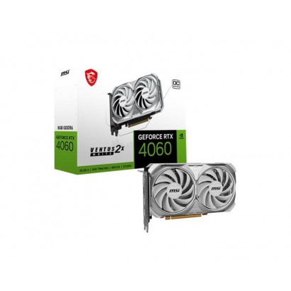 RTX 4060 VENTUS 2X WHITE 8G OC RTX 4060 VENTUS 2X WHITE 8G OC MSI Ventus Geforce Rtx 4060 2X White 8G Oc Nvidia 8 Gb Gddr6