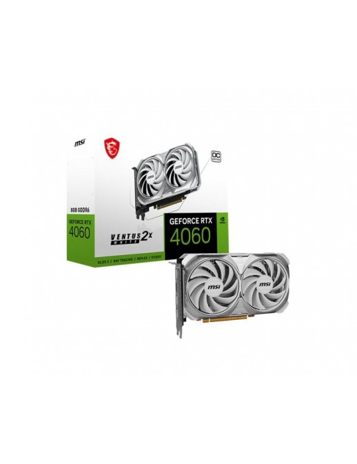 RTX 4060 VENTUS 2X WHITE 8G OC RTX 4060 VENTUS 2X WHITE 8G OC MSI Ventus Geforce Rtx 4060 2X White 8G Oc Nvidia 8 Gb Gddr6
