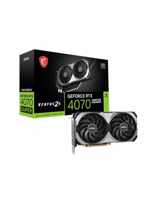 RTX 4070 SUPER 12G VENTUS 2X OC RTX 4070 SUPER 12G VENTUS 2X OC MSI Ventus Geforce Rtx 4070 Super 12G 2X Oc Nvidia 12 Gb Gddr6X