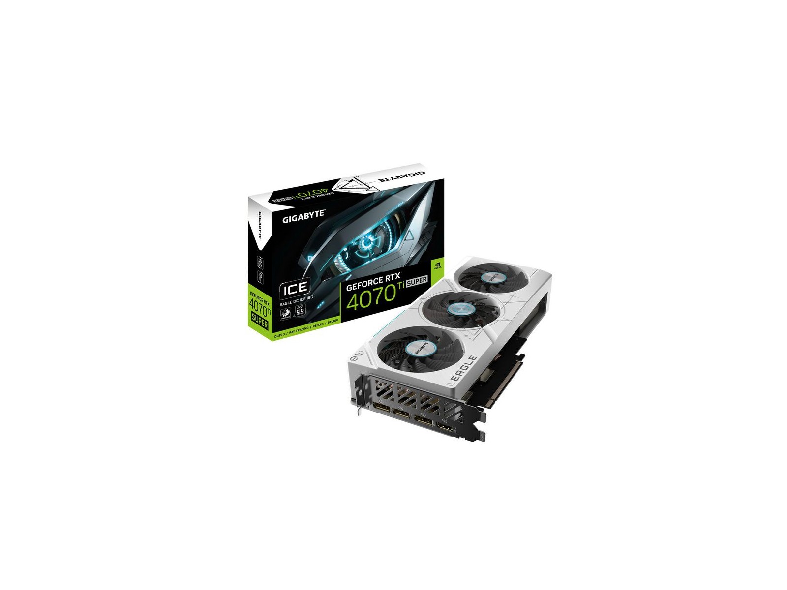 GV-N407TSEAGLEOC ICE-16GD GV-N407TSEAGLEOC ICE-16GD Gigabyte Eagle Oc Ice 16G Graphics Card - 16Gb Gddr6X, 256Bit, Pci-E 4.0,...
