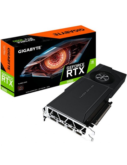 GV-N3090TURBO-24GD GV-N3090TURBO-24GD Gigabyte Graphics Card Nvidia Geforce Rtx 3090 24 Gb Gddr6X