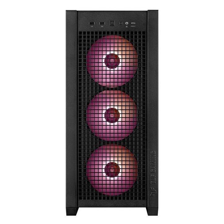90DC00I0-B19000 Asus Tuf Gaming Gt302 Argb Midi Tower Black