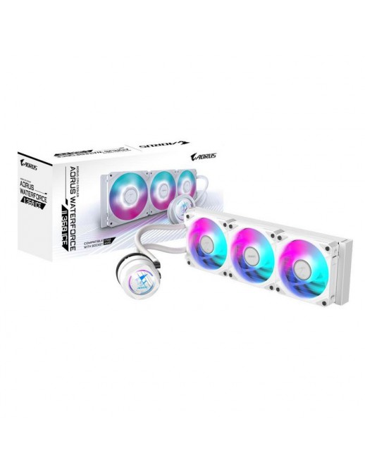 GP-AORUS WATERFORCE II 360I GP-AORUS WATERFORCE II 360I Gigabyte Aorus Waterforce Ii 360 Ice Aio Liquid Cpu Cooler- 3X120Mm A...