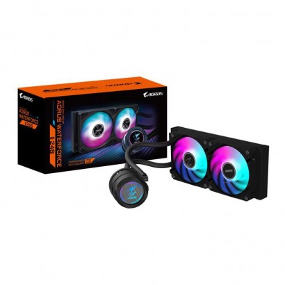 GP-AORUS WATERFORCE II 240 GP-AORUS WATERFORCE II 240 Gigabyte Aorus Waterforce Ii 240 Aio Liquid Cpu Cooler- 2X120Mm Argb Fa...