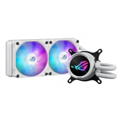 90RC00S2-M0UAY0 90RC00S2-M0UAY0 Asus Rog Strix Lc Iii 240 Argb White Edition Processor Liquid Cooling Kit 12 Cm