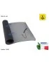 12323 Tappetino Antistatico [50 X 70 cm] (GRIGIO) Tappeto ESD professionale laboratorio di informatica per banco di lavoro, r...