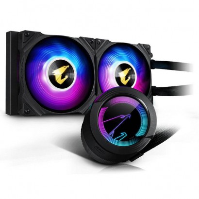 GP-AORUSWATERFORCE 240 GP-AORUSWATERFORCE 240 Gigabyte Aorus Waterforce 240 Processor All-In-One Liquid Cooler 12 Cm Black