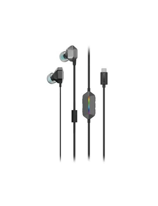 GXD1N40797 GXD1N40797 Lenovo Legion E510 Headphones Wired In-Ear Gaming Usb Type-C Grey